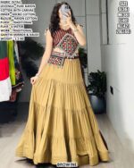 Gamthi Work Lehenga Choli For Women