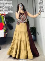 Gamthi Work Lehenga Choli For Women