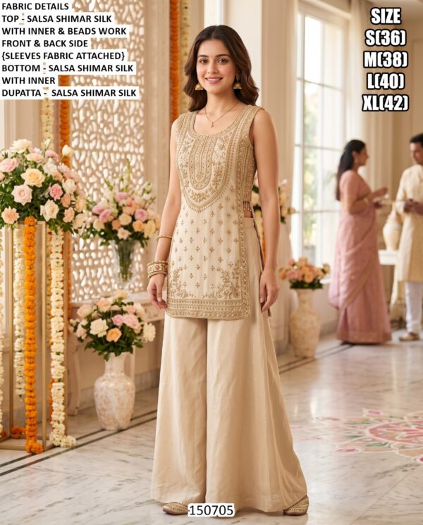 Embroidered Co Ord And Palazzo Set Collection