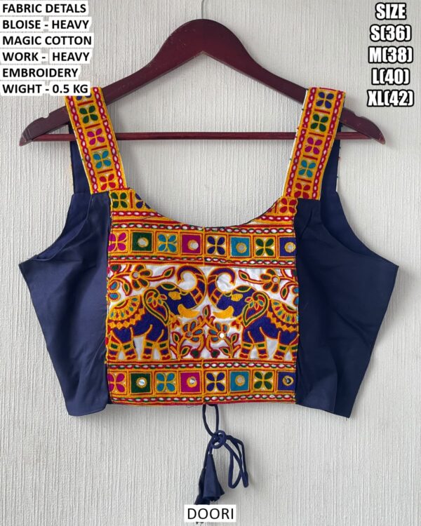 Heavy Embroidery Designer Blouse For Women