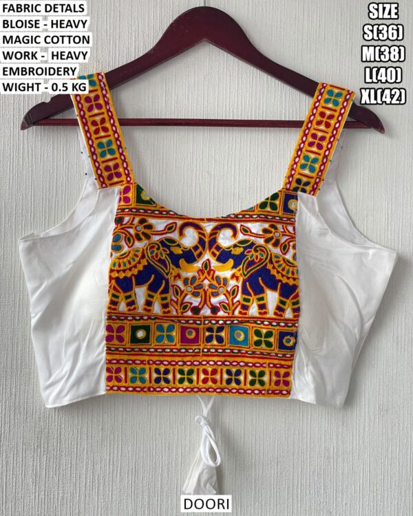 Heavy Embroidery Designer Blouse For Women