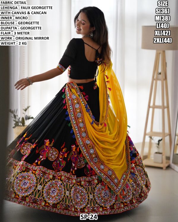 Original Mirror Work Navratri Lehenga Choli
