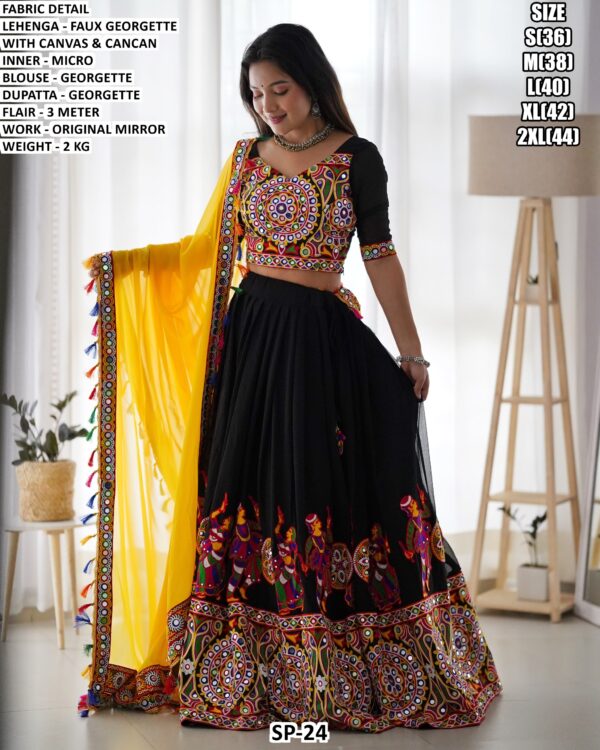 Original Mirror Work Navratri Lehenga Choli