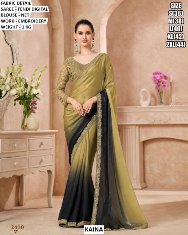 Designer Party Wear Saree For Women