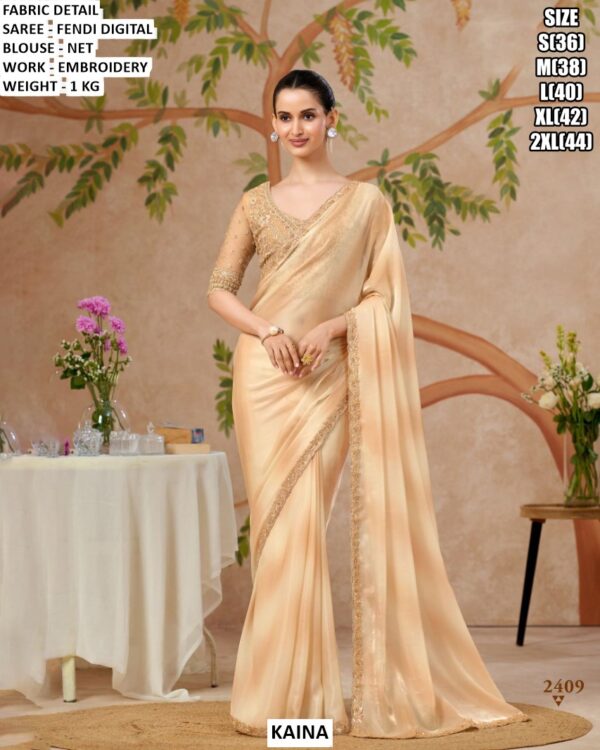 Designer Party Wear Saree For Women