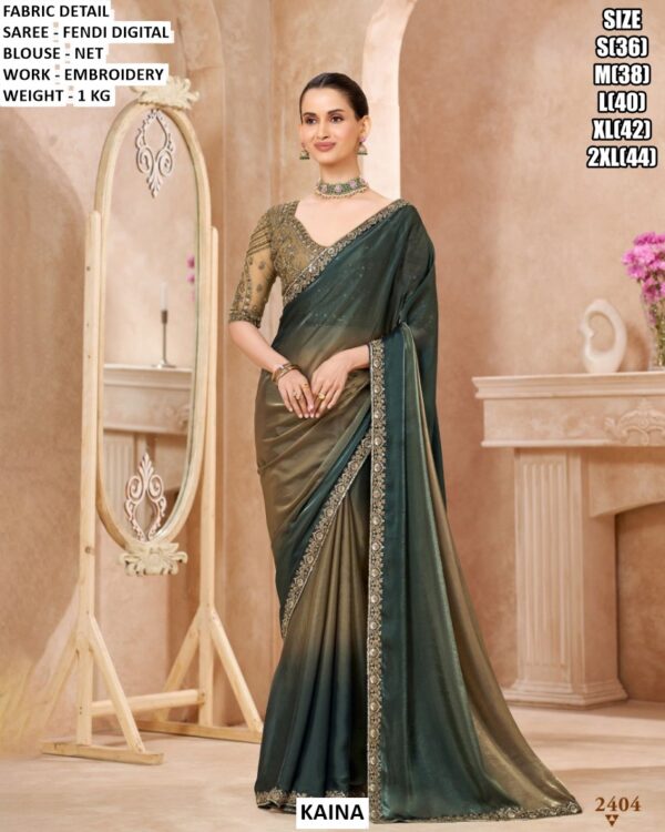Designer Party Wear Saree For Women