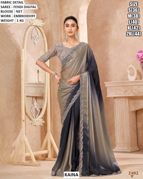 Designer Party Wear Saree For Women