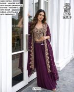 Party Wear Vichitra Silk Set For Women