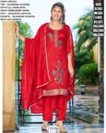 Premium Blooming Vichitra Heavy Salwar Suit