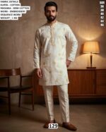 Wedding Function Kurta Pajama Set For Men