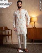 Wedding Function Kurta Pajama Set For Men