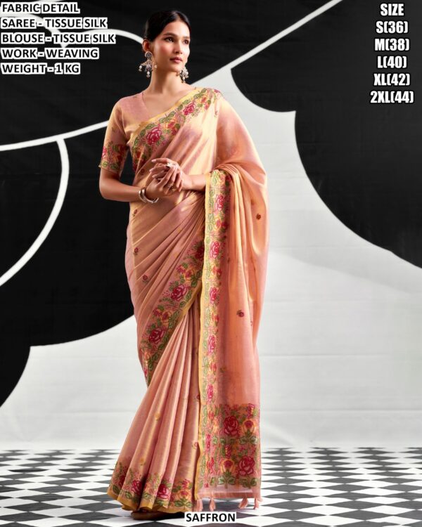 Designer Weaving Work Saree For Women