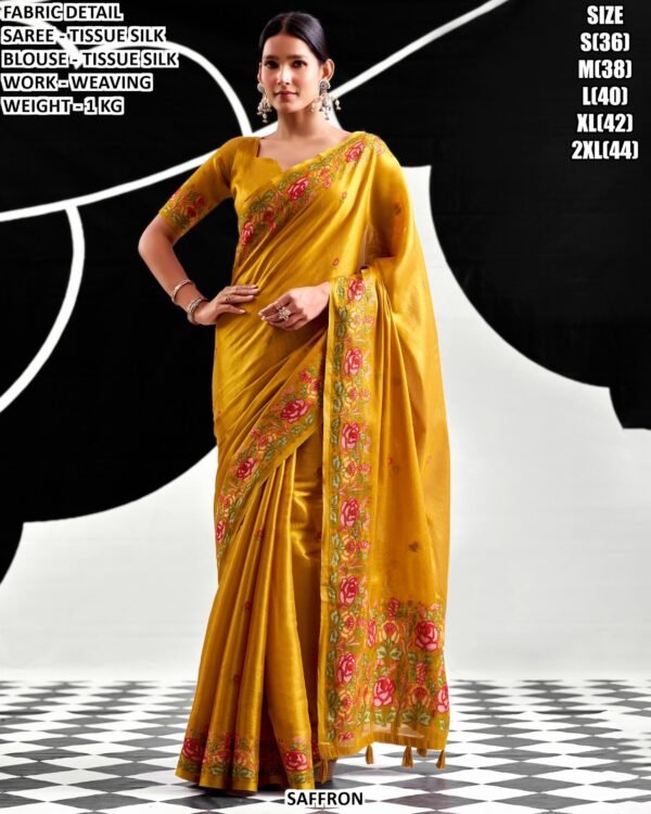 Designer Weaving Work Saree For Women