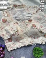 Readymade Floral Embroidery Blouse For Women