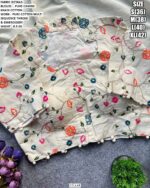 Readymade Floral Embroidery Blouse For Women