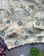 Readymade Floral Embroidery Blouse For Women