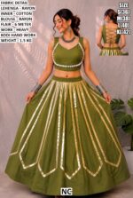 Navratri Special Cowrie Shell Work Lehenga Choli