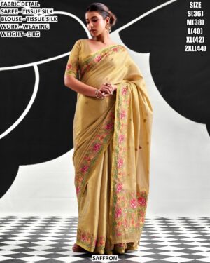 Designer Weaving Work Saree For Women