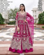 Heavy Stone Work Designer Suit With Dupatta