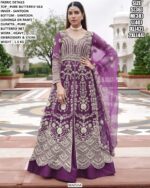 Heavy Stone Work Designer Suit With Dupatta