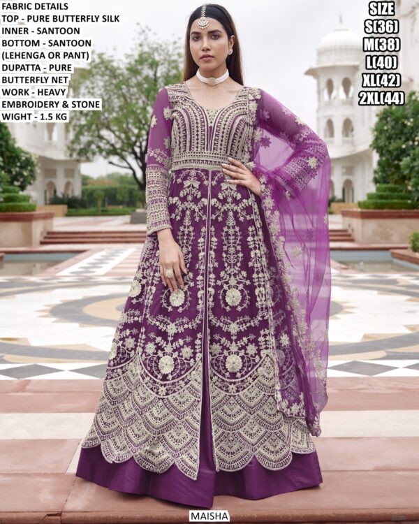 Heavy Stone Work Designer Suit With Dupatta