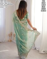 Festive Wear Saree With Blouse For Women