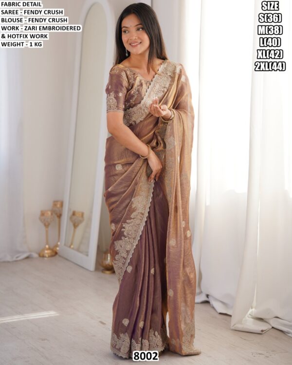 Festive Wear Saree With Blouse For Women