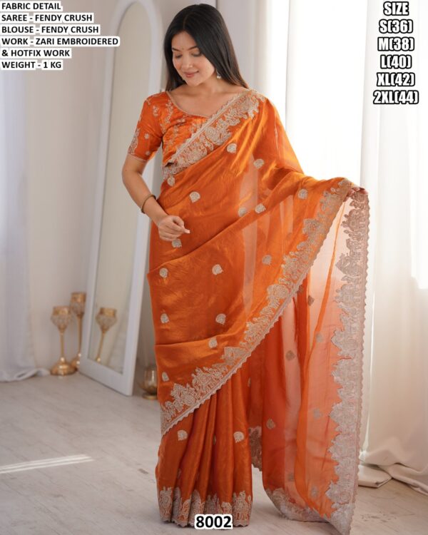 Festive Wear Saree With Blouse For Women