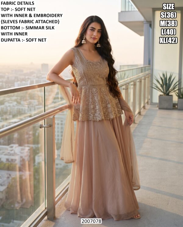 Latest Designer Palazzo Outfit With Dupatta Or Jacket