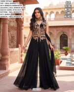 Latest Designer Palazzo Outfit With Dupatta Or Jacket
