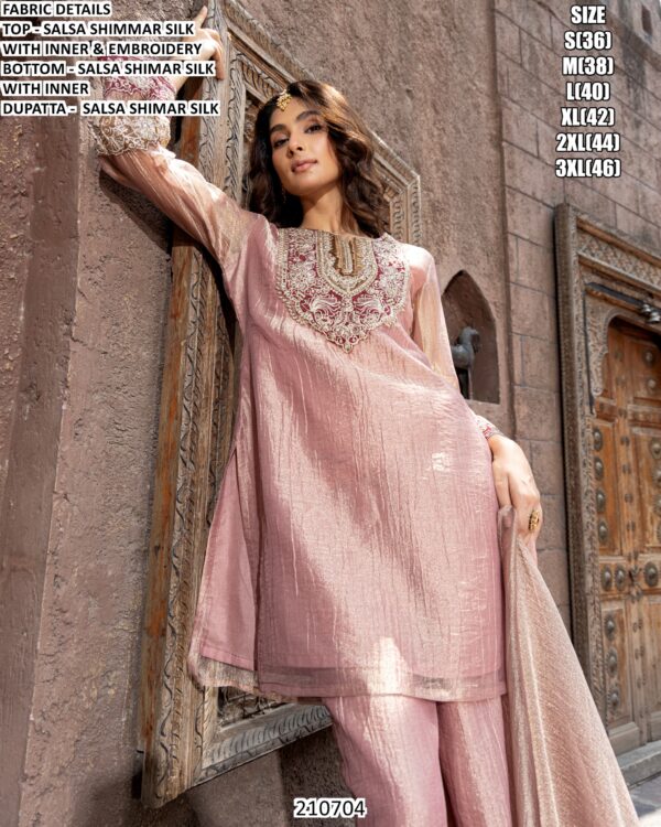 Festive Wear Designer Suit For Ladies