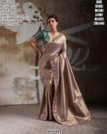 Premium Banarasi Jacquard Silk Saree With Blouse