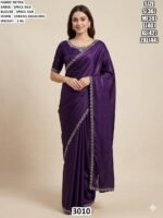 Stylish Zarkan Work Saree For Women