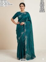 Stylish Zarkan Work Saree For Women