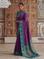 Premium Soft Silk Woven Saree With Blouse