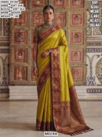 Premium Soft Silk Woven Saree With Blouse
