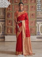 Premium Soft Silk Woven Saree With Blouse