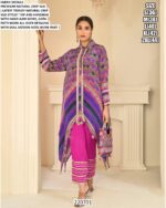 Designer Gota Patti Asymmetrical Silk Outfit