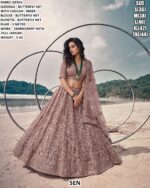Heavy Jarkan Work Lehenga For Women