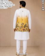 Men’s Wedding Wear Kurta Pajama With Jacket