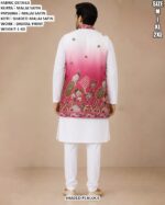 Men’s Wedding Wear Kurta Pajama With Jacket