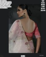 Luxury Designer Saree With Embroidered Border