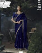 Luxury Designer Saree With Embroidered Border