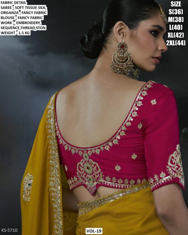 Luxury Designer Saree With Embroidered Border