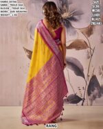 Elegant Tissue Silk Saree With Designer Blouse