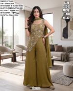 Latest Designer Festive Wear Three Piece Outfit