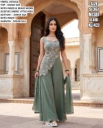 Latest Designer Festive Wear Three Piece Outfit