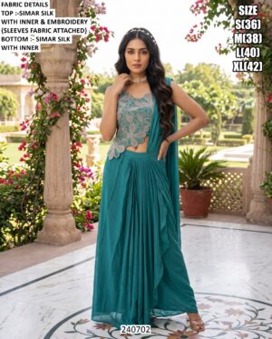 Latest Designer Festive Wear Three Piece Outfit