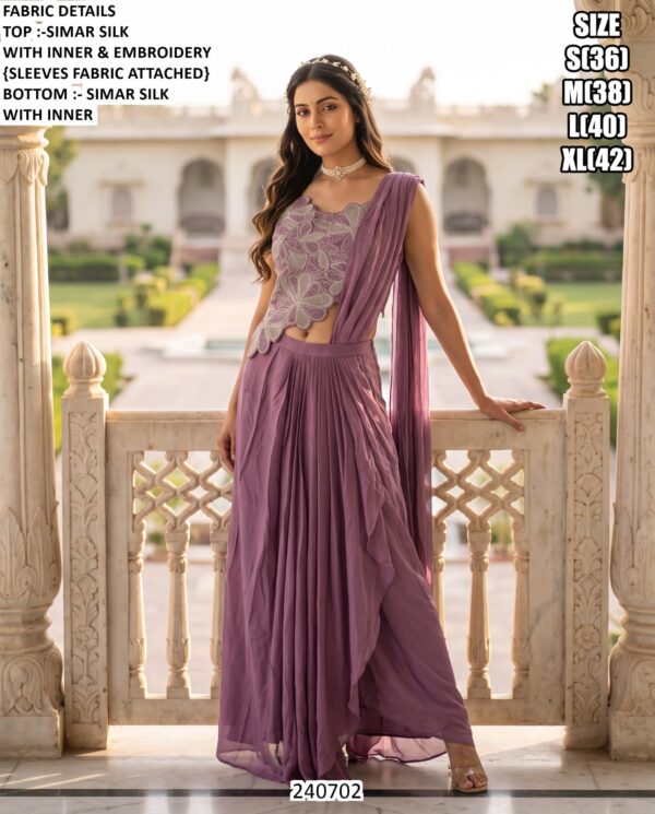 Latest Designer Festive Wear Three Piece Outfit