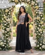 Stylish Wedding Wear Three Piece Designer Outfit